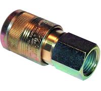 Female PCL 100 Series Coupling Made in Sheffield 1/2" BSP Pack Qty 1