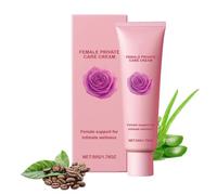 Female Private Care Cream, 50g Soothing Intimate Skin Moisturizer with Herbal Extracts, Fast-Absorbing, Non-Greasy