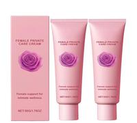 Female Private Care Cream, Soothing Intimate Skin Moisturizer with Herbal Extracts, Fast-Absorbing, Non-Greasy, for All Skin Types (2PCS)