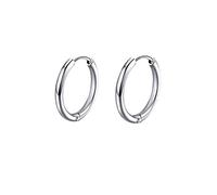female round small earrings hoop for women dainty bridal wedding 1