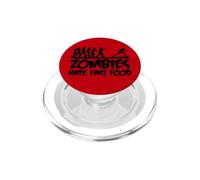 Female Runner Zombies Hate Fast Food PopSockets PopGrip for MagSafe