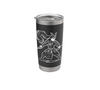 Female Samurai Dual Blades Stainless Steel Insulated Tumbler