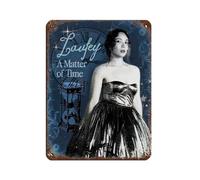 Female Singer Laufey A Matter of Time Album Poster Tin Sign Vintage Metal Pub Club Cafe Bar Home Wall Art Decoration Posters Retro 12x16inch(30x40cm)