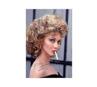 Female Singer -Olivia Newton John Canvas Poster Bedroom Decor Sports Landscape Office Room Decor Gift Unframe-style 12x18inch(30x45cm)