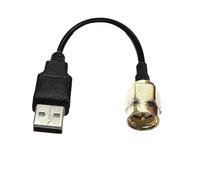 Female SMA Male BNC Female BNC Male to Computer Data Cable USB Male Connection Cable Q9 Adapter Cable RG174(USBM-SMAM,1m)