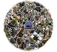Female Soldiers Stickers - 50 PCS, Gift for Kids & Adults, Waterproof for Bottles, Vinyl for Laptop, Phone & More