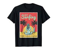 Female surfer The Bubble, Fuerteventura, Canary Islands T-Shirt