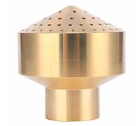 Female Thread Brass Fountain Nozzle, Fountain Spray Head, Landscape Nozzle with Beautiful Appearance for Garden Pond Amusement Parks Museums Libraries (1 inch 32mm Internal Teeth)
