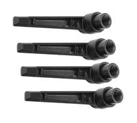 Female Thread Fixing Handle Metal Adjustable Machine Handles for Dyeing Equipment Universal Use 4PCS (Internal Thread M8 (Handle Length 63))