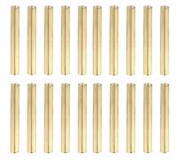 Female to Female Thread Spacer Screws Brass Hex Standoff M4 x 50mm PCB Pillar for Drone Quadcopter, Computer & Circuit Board, Pack of 20