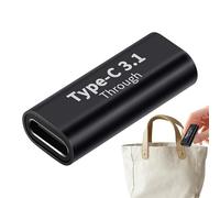 Female to Female Type C Connector - 10G Quick Charge Type C Converter | Computer Supplies For Offices Work Commuting Driving Travel School Home | Data