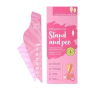 Female Urinal Device - Vertical Pee Funnel | Multifunctional Urination Device | 80g Urinal Foolproof Pee Funnel | Pink Spill Proof Screw Cap Lid | Portable Toilet Urination For Allows Women