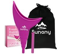 Female Urination Device, Female Urinal Silicone Funnel Urine Cups Portable Urinal for Women Standing Up to Pee Funnel Reusable Women Pee Funnel, Outdoor, Activities, Camping, Travel