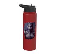 Female Vampire Knight in Shadow Stainless Steel Insulated Water Bottle