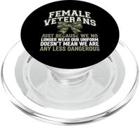 Female Veterans We Don't Wear Uniform But Still Strong PopSockets PopGrip for MagSafe