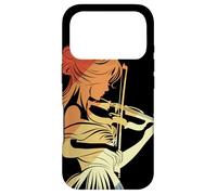 Female Violin Player Retro Style Bluegrass Music for Girls Case for iPhone 17 Pro