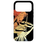 Female Violin Player Retro Style Bluegrass Music for Girls Case for iPhone 17 Pro Max