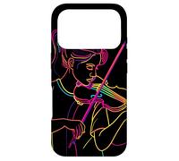 Female Violin Player Sketch Bluegrass Music for Girls Case for iPhone 17 Pro