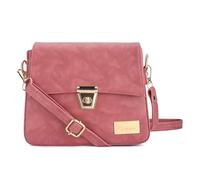 FEMAN Women's & Girl's City Stride Cross Body Sling Bag, Cross Body Bags for Girl's & Ladies, L Pink
