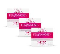 FEMANNOSE N | 14 x Drinking Granules with 2,000 mg D-mannose and Cranberry Extract for the Bladder (3 x 14 Pieces)