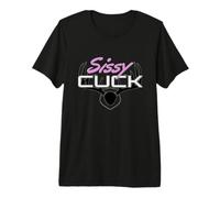 Femdom Sissy Cuck Fetish, BDSM Cuckold Husband Kink Gift Premium T-Shirt