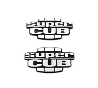 FEMEIN For Honda Super CUB C70 90 C125 Motorcycle Fuel Tank Supercub Emblem Badge Decoration Decal Sticker ABS