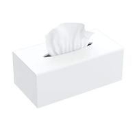 FEMELI Acrylic Tissue Dispenser Box (White)