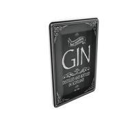 Femer Tin Postcard Alcohol 10 x 14 cm Gin Best Ingredients Scotland Decorative Sign