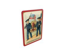 Femer Tin Postcard Christmas Thanksgiving Day America 10 x 14 cm Decorative Sign