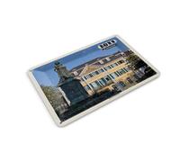 Femer Tin Postcard Cities Bonn Beethoven Monument Architecture 14 x 10 cm Sign