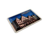 Femer Tin Postcard Cities Frankfurt Roman Architecture 14 x 10 cm Decorative Sign