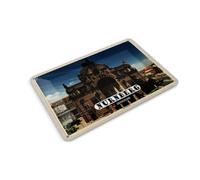 Femer Tin Postcard Cities Nuremberg State Theatre Building 14 x 10 cm Decorative Sign