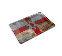Femer Tin Postcard Northern Ireland Flag 14 x 10 cm Flag Rust Decorative Sign