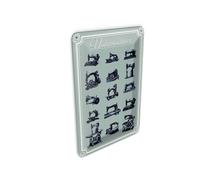 Femer Tin Postcard Sewing Machines 10 x 14 cm Various Types Decorative Sign