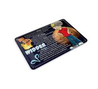 Femer Tin Postcard Star Sign 14 x 10 cm Aries Planet Mars Decorative Sign