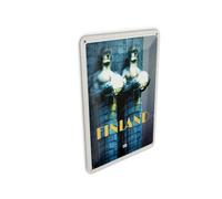 Femer Tin Postcard Travel 10 x 14 cm Finland Sculpture Men Medieval Sign