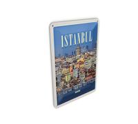Femer Tin Postcard Travel 10 x 14 cm Istanbul Turkey City Guide