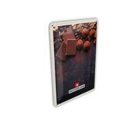 Femer Tin Postcard Travel 10 x 14 cm Switzerland Bern Chocolate Sweet Decorative Sign