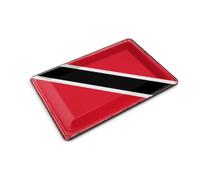 Femer Tin Postcard Trinidad and Tobagos Flag 14 x 10 cm Retro Flag Decorative Sign