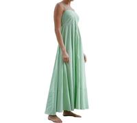 FeMereina Womens Spaghetti Strap Maxi Dresses Summer Striped/Floral Cami Dress Sleeveless Smocked Boho A Line Long Flowy Beach Sundress
