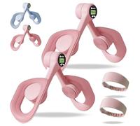 FemFit Pro Pelvic Floor Adjustable Trainer, 360° Rotatable Femfit Pro Pelvic Trainer with Intelligent Display Counter, Anti-Slip Inner Thigh Exercise, Pilates Chair for Pelvis Leg Butt (Pink*)