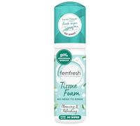 Femfresh Daily Tissue Foam, pH Balancing, No-Rinse Intimate Foam for Women, Dermatologically Tested, Vegan, 50 ml