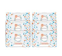 Femfresh Intimate Wipes - Flushable & Biodegradable Disposable Feminine Hygiene Vaginal Cloths w. Calendula & Aloe Vera Extracts - Soothing, pH Balanced, Hypoallergenic, 25 Count (Pack of 6)