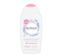 Femfresh Soothing Intimate Wash, Feminine Hygiene Shower Gel Cleanser, pH Balanced, Soap Free Feminine Wash with Cranberry, Cornflower & Probiotic Extracts, 250ml