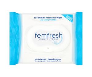 Femfresh Wipes 25s
