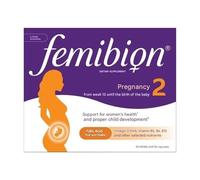 Femibion 2 Pregnancy From Week 13, Folic Acid Vitamins, 56 Tablets + 56 Capsules