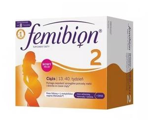 Femibion Natal 2 Pregnancy 56 Tablets + 56 Capsules For 8 Weeks Folic Acid