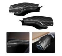 Femibon Carbon Fiber Steering Lever Cover for Tesla Model 3/Y, ABS Material, Black, 2017-2024, Accessories
