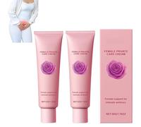 Feminara Women's Health Natural Care Cream, Plant Based Nourishing Formula, Gentle Hydrating Private Cream, Fast-Absorbing, Comfort Protective, For All Skin Types (2 PCS)