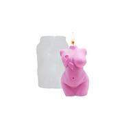 Feminine Body Mold - 3D Silicone Sculpture, Cake Soap Mold, Chocolate Pudding Molds, Artistic Human Shape | Realistic Female Figure Baking Soap Chocolate Candy for Candles Cake Decorating